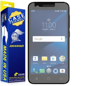 [2 Pack] Alcatel Cameo X Matte Case Friendly Screen Protector