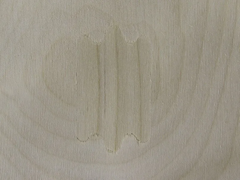 4mm Economy Birch Laser Plywood, 600mm x 400mm sheet
