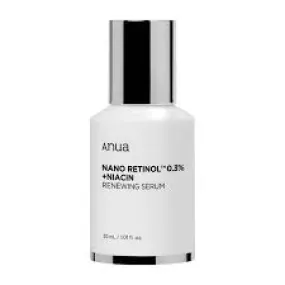 Anua Retinol 0.3%   Niacin Renewing Serum 30ml – Anti-Aging & Skin Smoothing Treatment