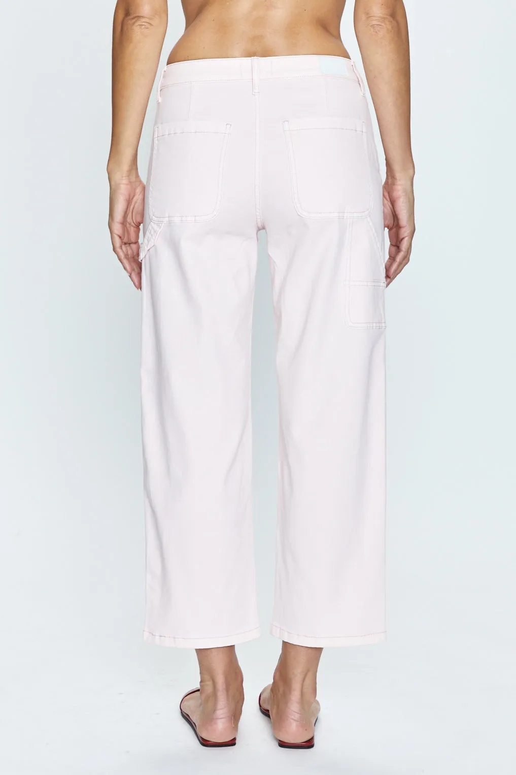 Ashton Carpenter Pant - Soft Blush