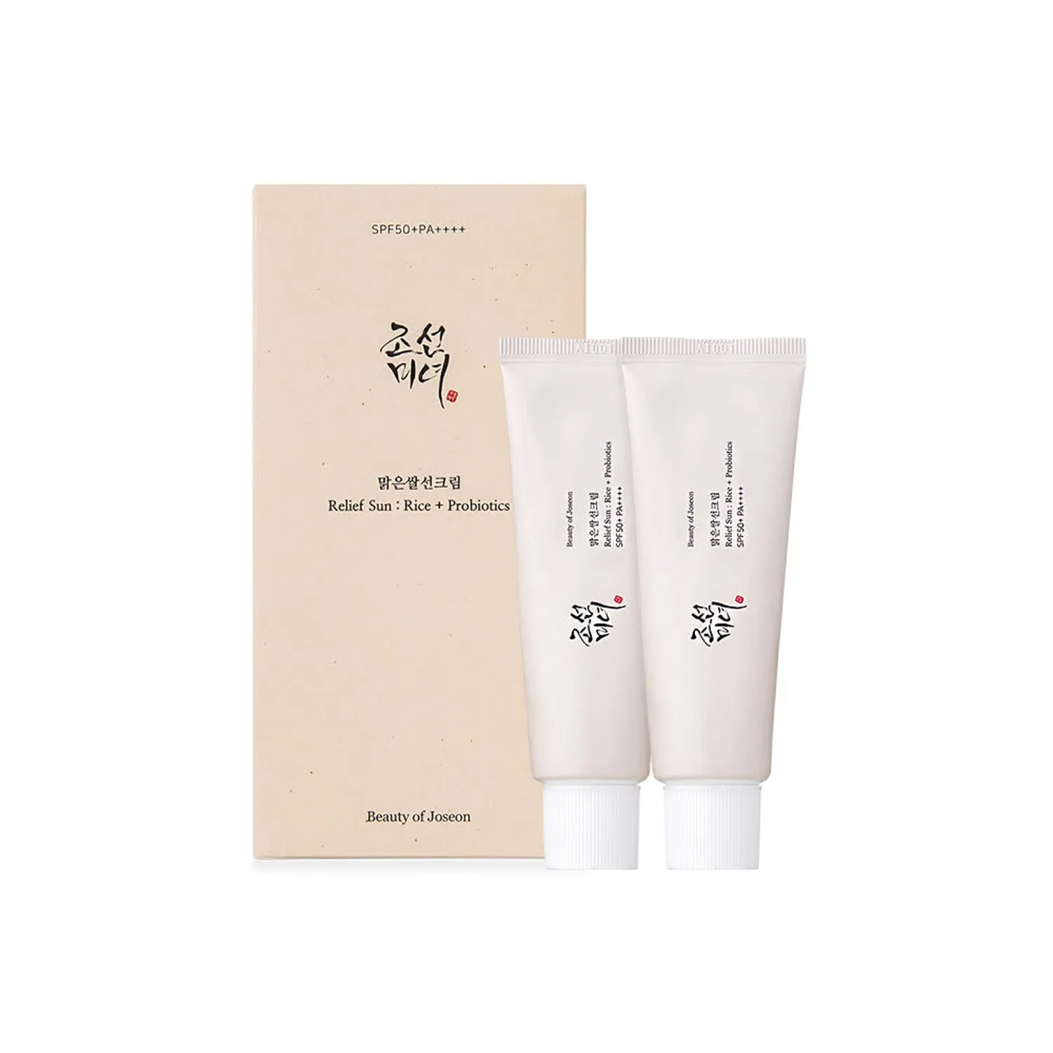 Beauty of Joseon Relief Sun : Rice   Probiotics SPF50  PA     50mL (1.69fl. oz.)  / 조선미녀 맑은쌀선크림 SPF50  PA     50mL (1.69fl. oz.)
