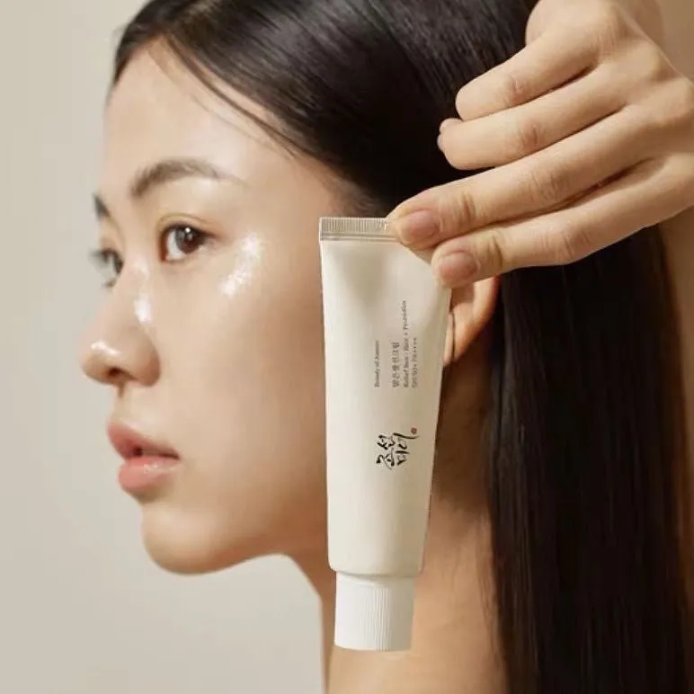 Beauty of Joseon Skin Care Rice Relief Sunscreen Anti Aging Gentle Sunscreen Makeup Primer Moisturizing Waterproof No-greasy