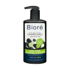 Biore Deep Pore Charcoal Cleanser 200ml