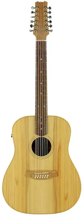Cole Clark CCFL2E-12-BB - 12 String Bunya Top with Tasmanian Blackwood Back and Sides.
