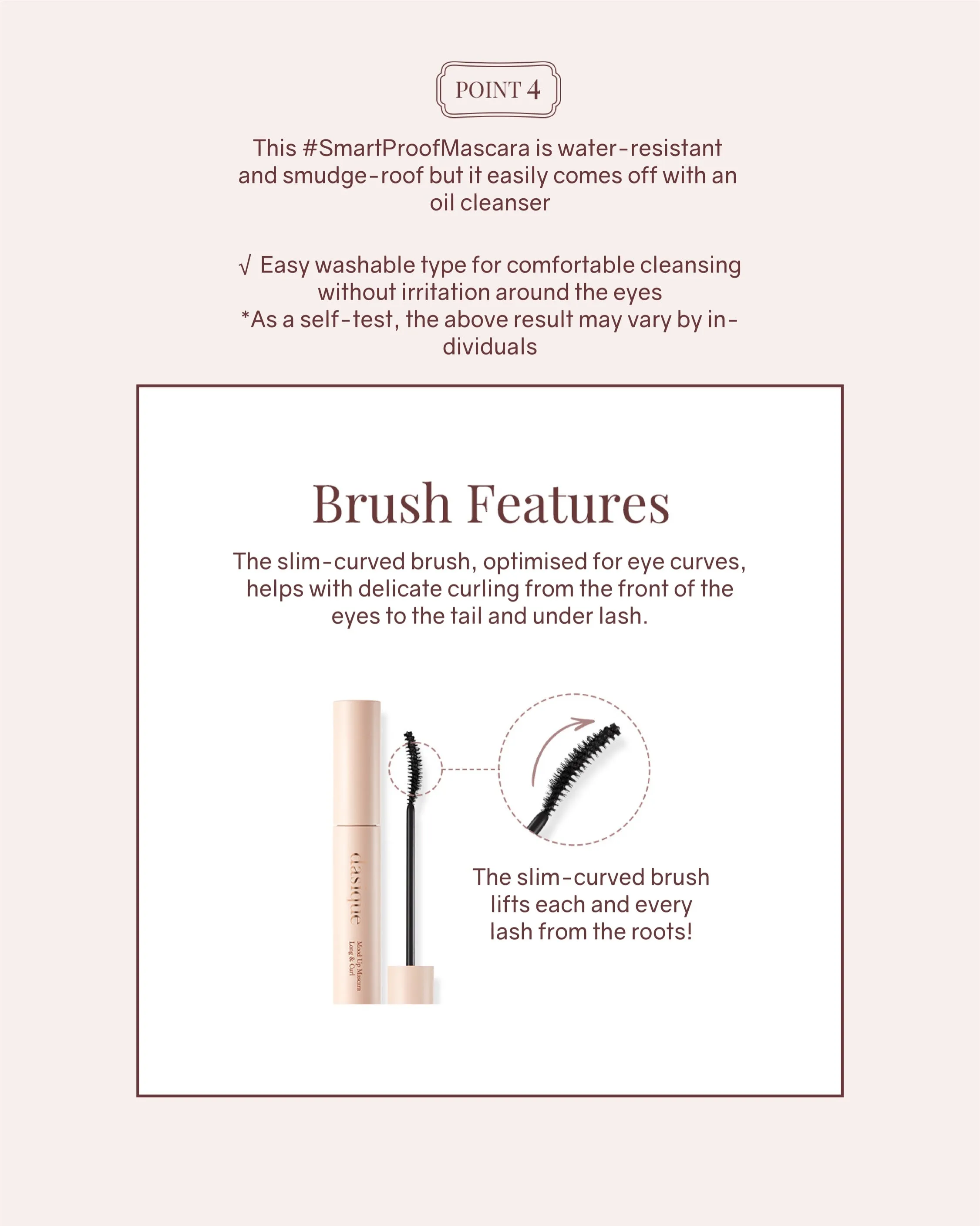 Dasique Mood Up Mascara Long & Curl