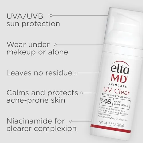 EltaMD UV Clear Face Sunscreen SPF 46