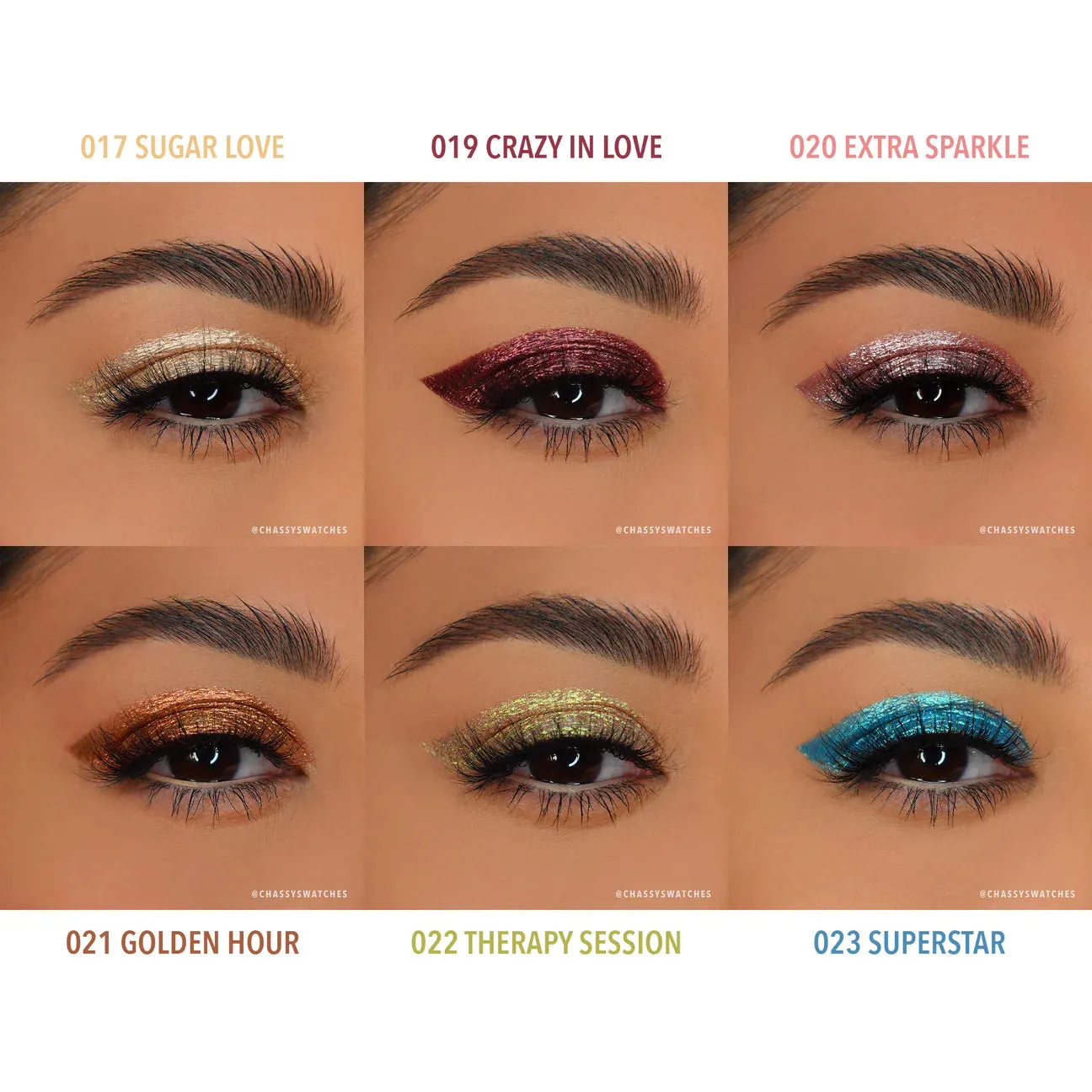 EYES- MOIRA Superhyped Liquid Pigment- SLP018 A-List (3pc bundle, $3 each)