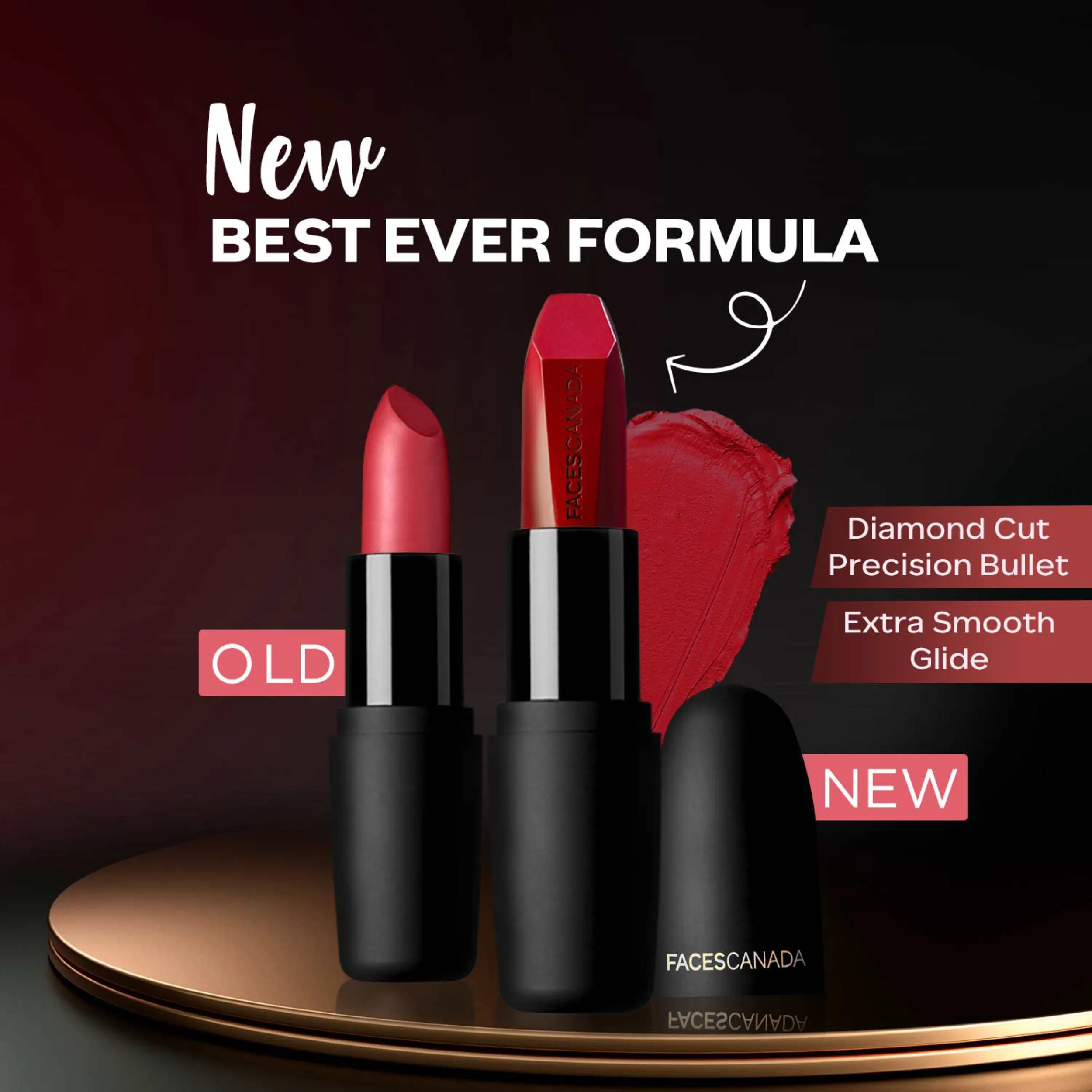 Faces Canada Weightless Matte Lipstick |Jojoba and Almond Oil enriched| Highly pigmented | Smooth One Stroke Weightless Color | Keeps Lips Moisturized | Shade - Chilli Pepper 4g
