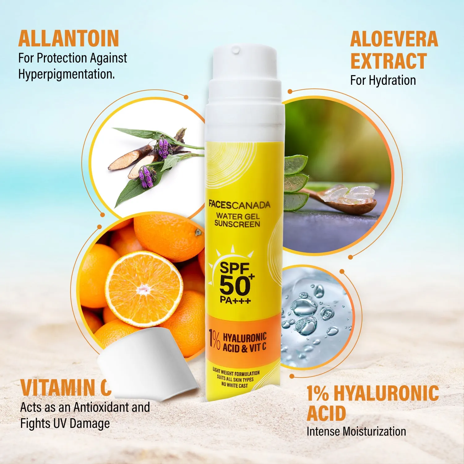 FC Water Gel Sunscreen 50G