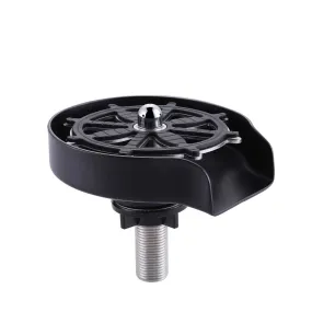 Glass Rinser for Kitchen Sink Stainless Steel Bottle Washer Cup Cleaner Matte Black JK0142