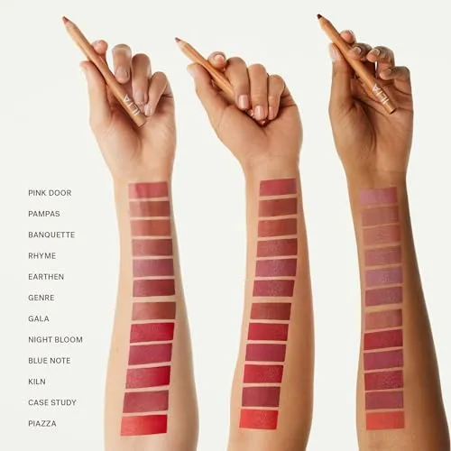 ILIA - Lip Sketch Hydrating Crayon - Long Lasting, Crease-Resistant, Soft-Matte Finish