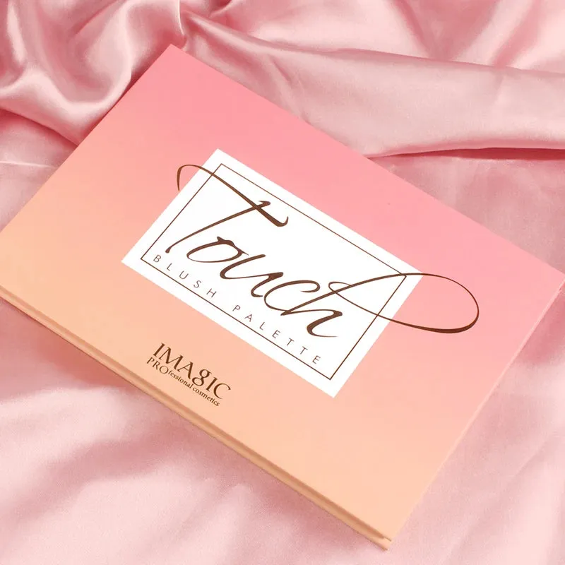 IMAGIC 6 Colors Touch Professional Blush Palette