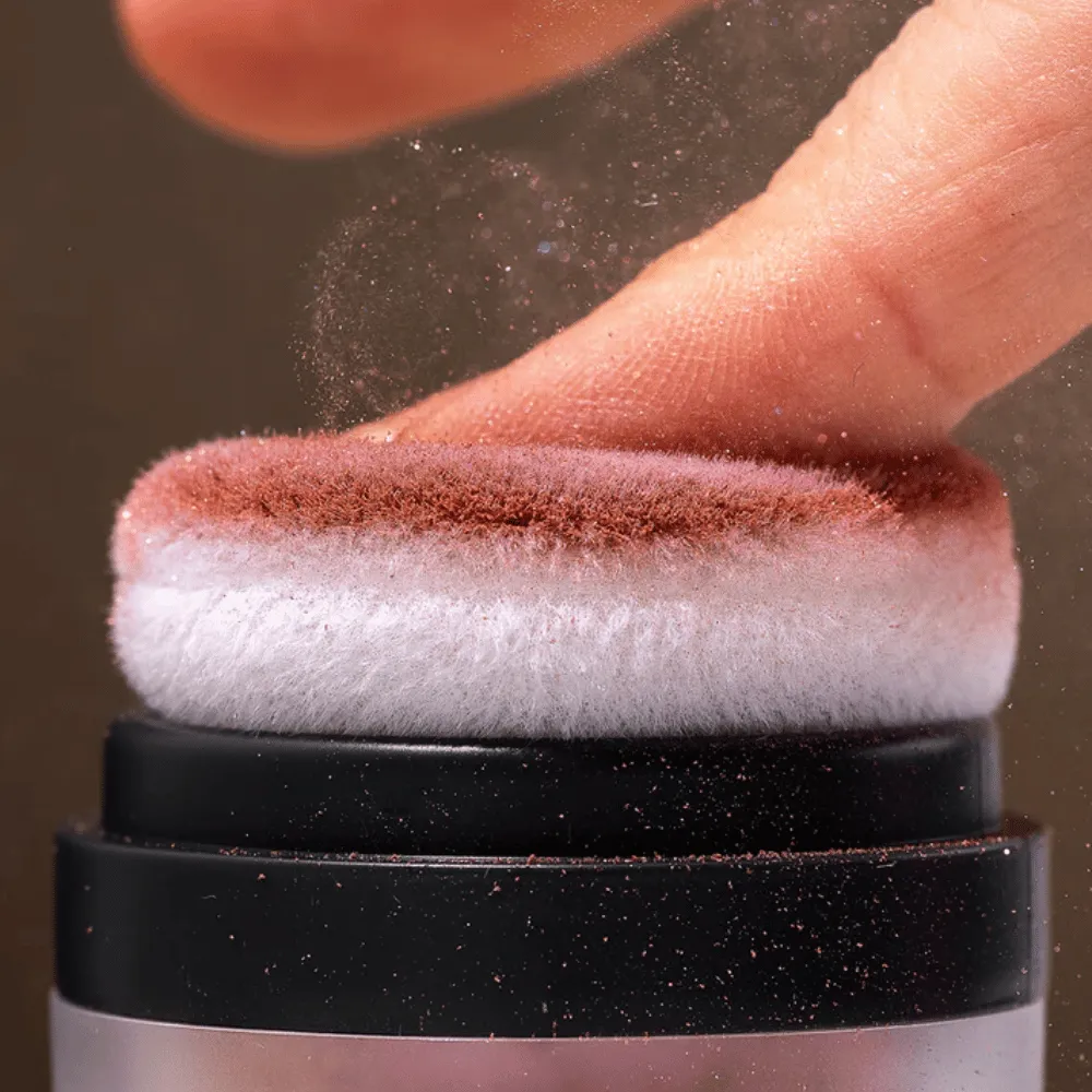 INIKA Organic Mineral Blush Puff Pot (Rosy Glow)