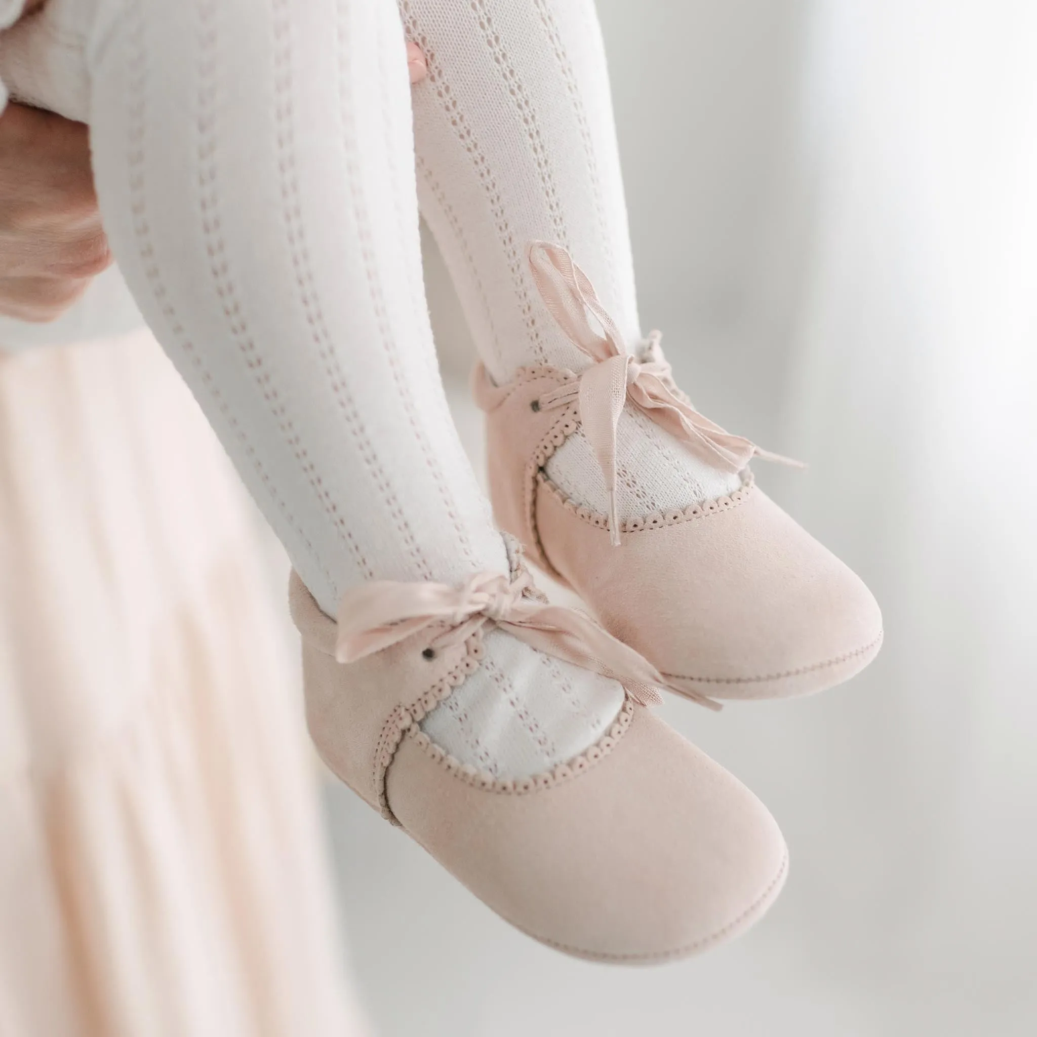 Joli Suede Tie Mary Janes
