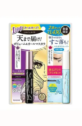 KISSME HEROINE MAKE VOLUME MASCARA   SPEEDY MASCARA REMOVER LIMITED SET