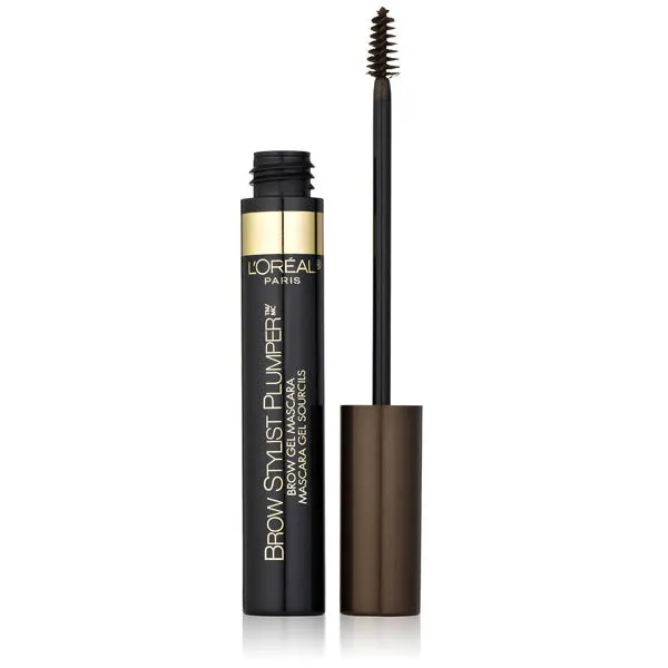 L'OREAL - Brow Stylist Plumper Brow Mascara 380 Medium to Dark - 0.27 fl. oz. (8 ml)