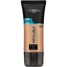 L'OREAL - Infallible Pro-Glow Foundation Sun Beige - 1 fl oz (30 ml)