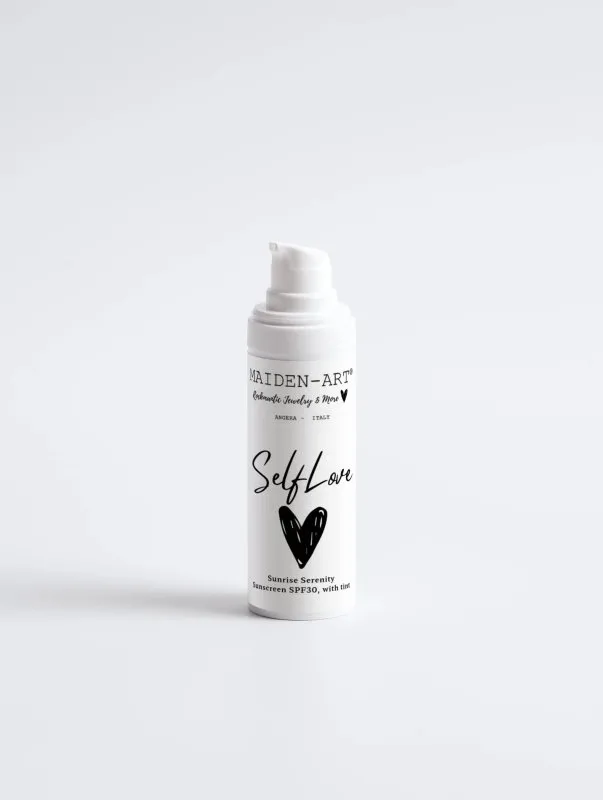 Maiden Art - Sunrise Serenity Tinted Sunscreen SPF30–30ml With Zinc Oxide, Raspberry Seed Oil, Sea Buckthorn & Hyaluronic Acid No White Cast, Lightweight & Skin-Tone Enhancing For a Radiant Healthy Glow-Perfect for Normal to Dry Skin