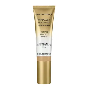 Max Factor Miracle Second Skin Hybrid Foundation 30.0ml 06 GOLDEN MEDIUM