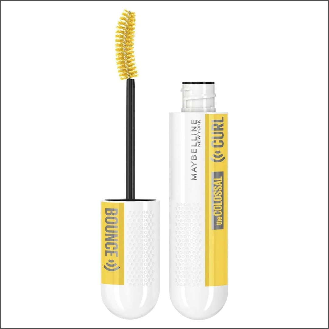 Maybelline Colossal Curl Bounce Mascara - Blackest Black
