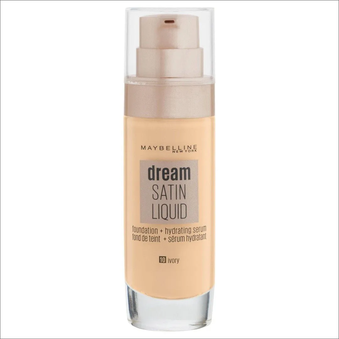 Maybelline Dream Satin Liquid Foundation - 10 Ivory