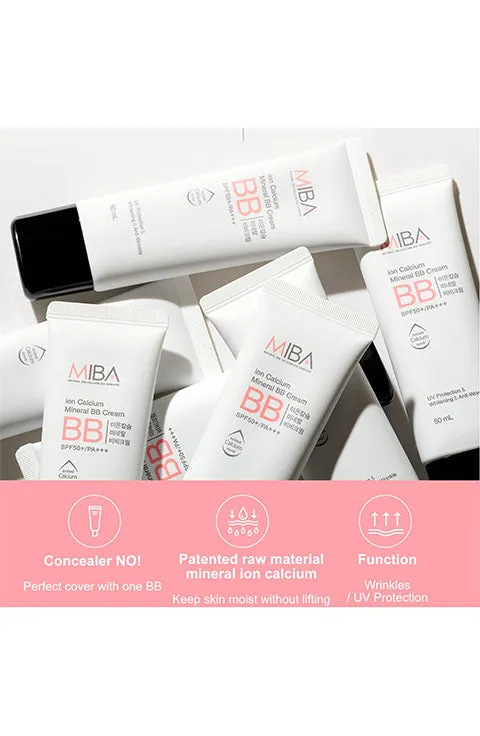 MIBA Ion Calcium Mineral BB Cream 50ml / 1.69 fl.oz