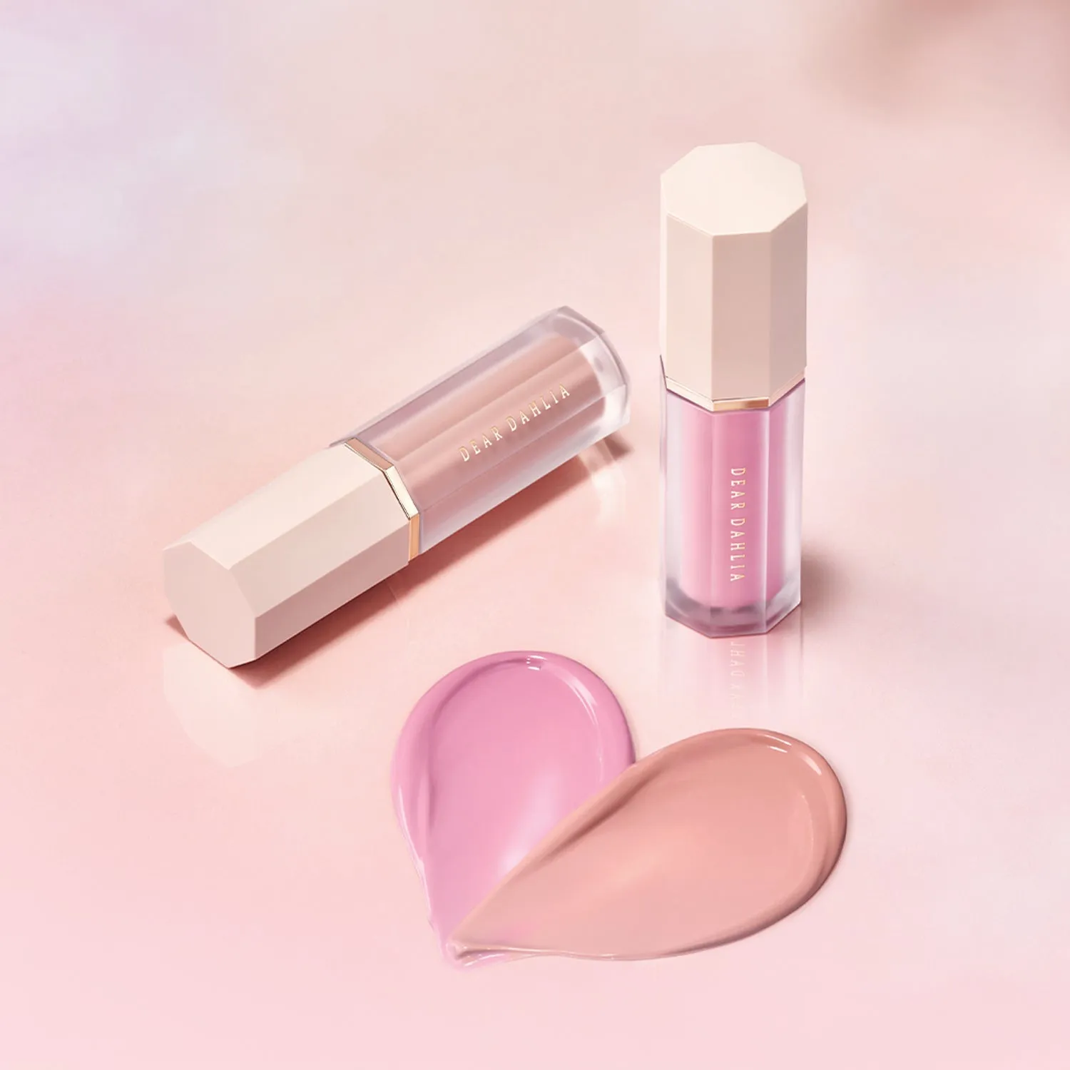 Mini Petal Drop Liquid Blush Duo Heart Petal Edition