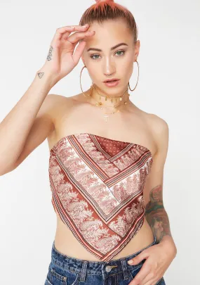 Mojave Natural High Bandana Top