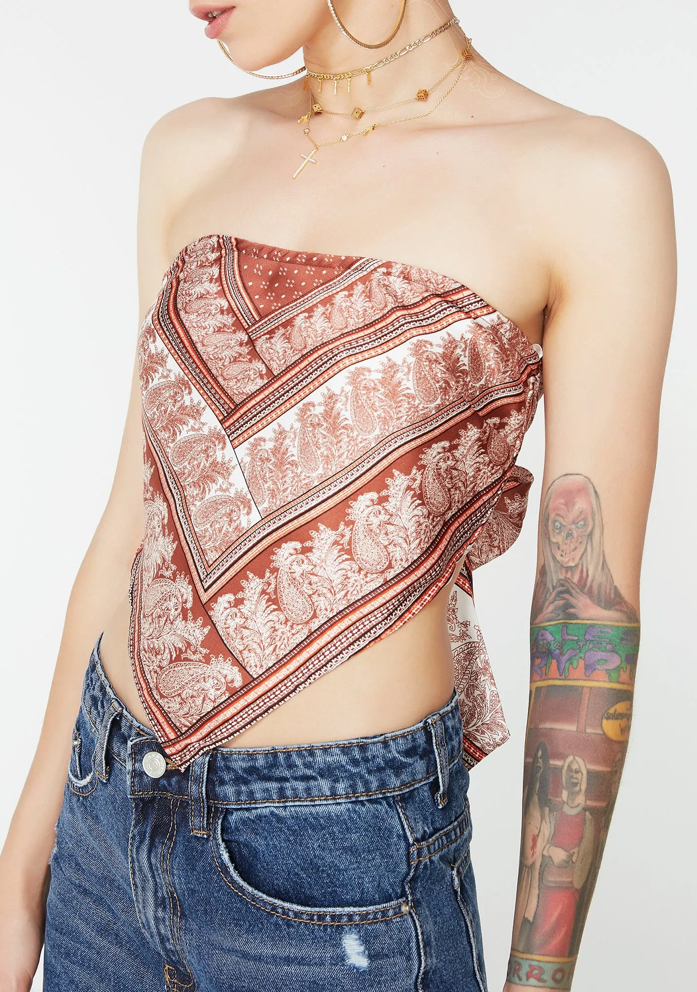 Mojave Natural High Bandana Top