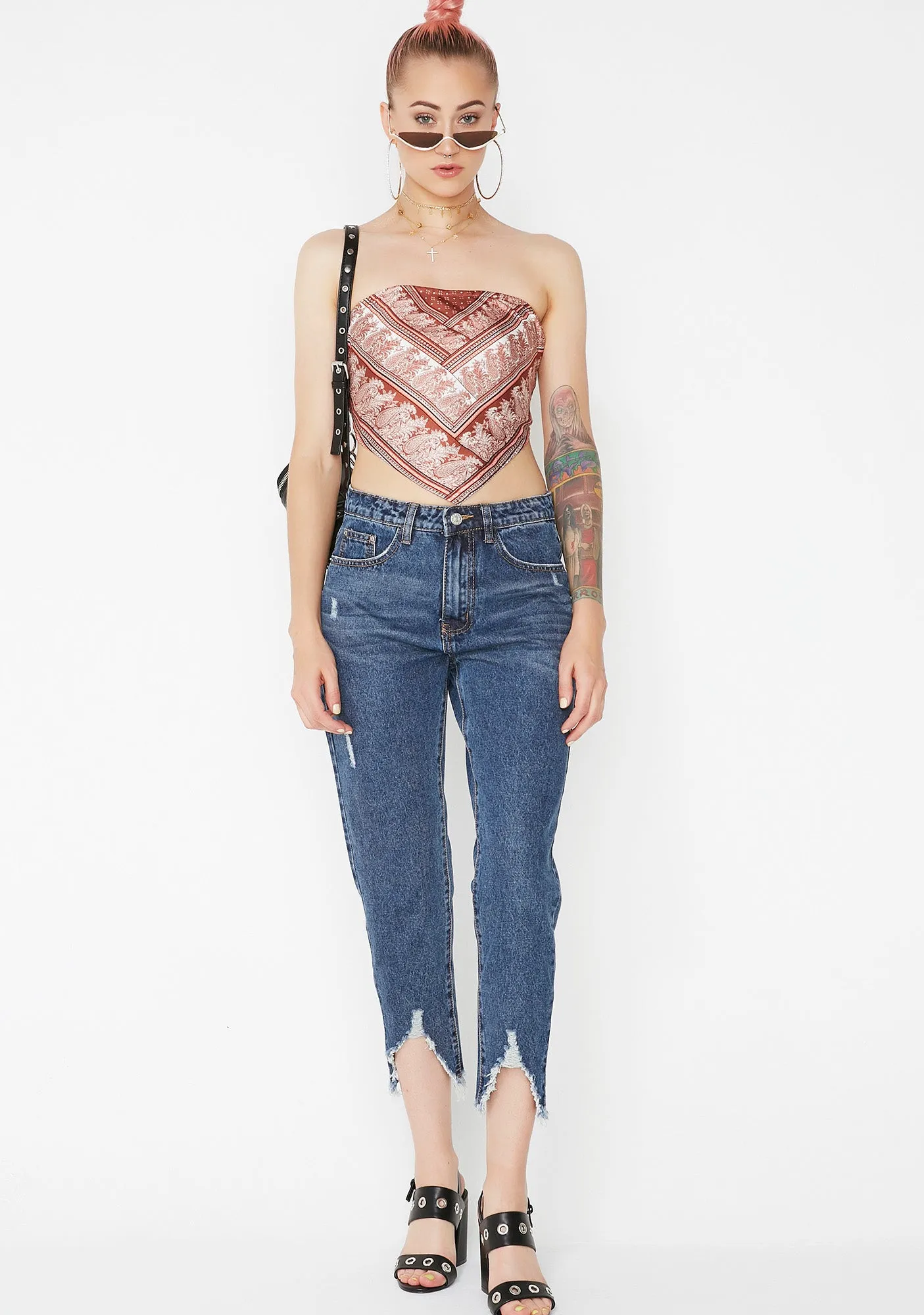 Mojave Natural High Bandana Top