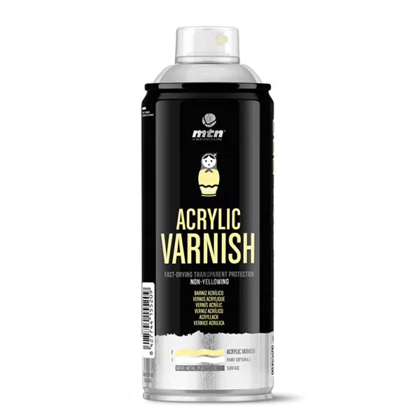 MTN PRO Spray Paint - Acrylic Varnish 400ml