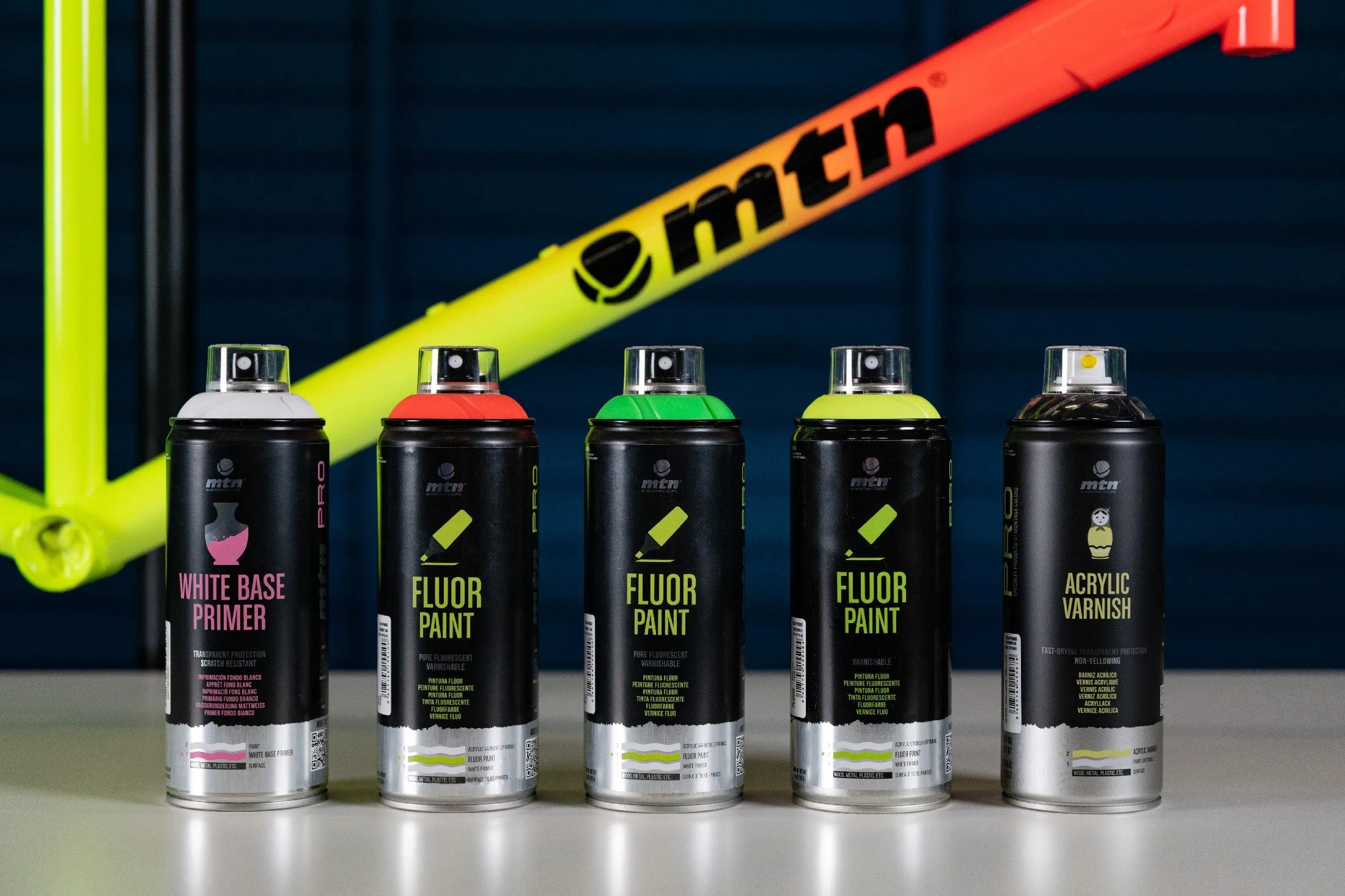 MTN PRO Spray Paint - Fluor Red 400ml