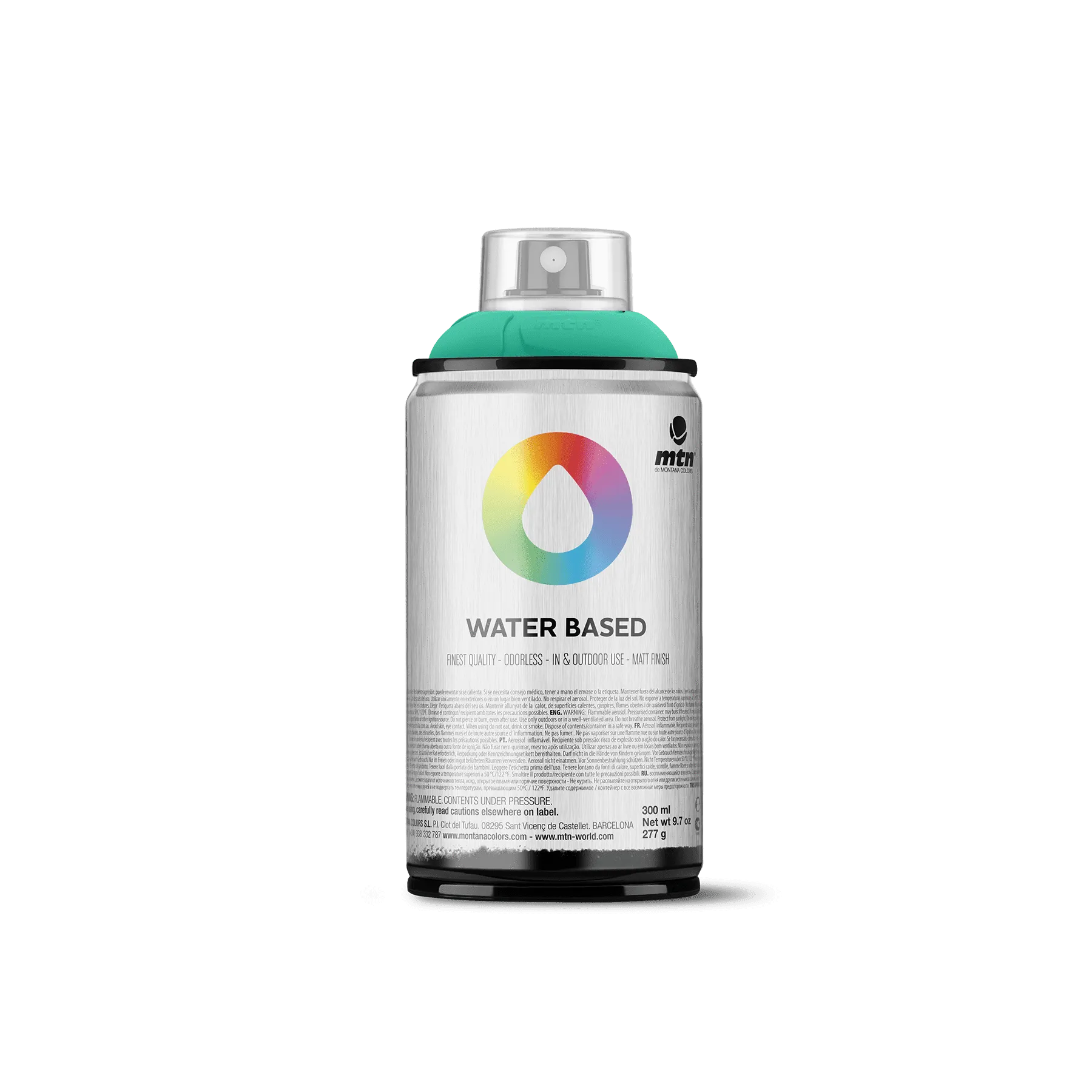 MTN Water Based 300 Spray Paint - Emerald Green (WRV-21)