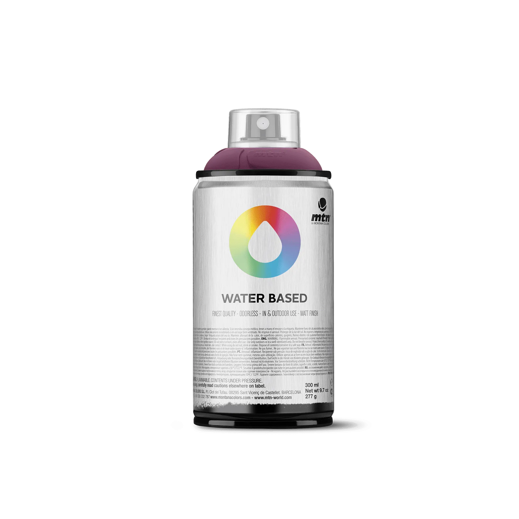 MTN Water Based 300 Spray Paint - <strong>NEW</strong> Red Violet Deep (WRV-324)