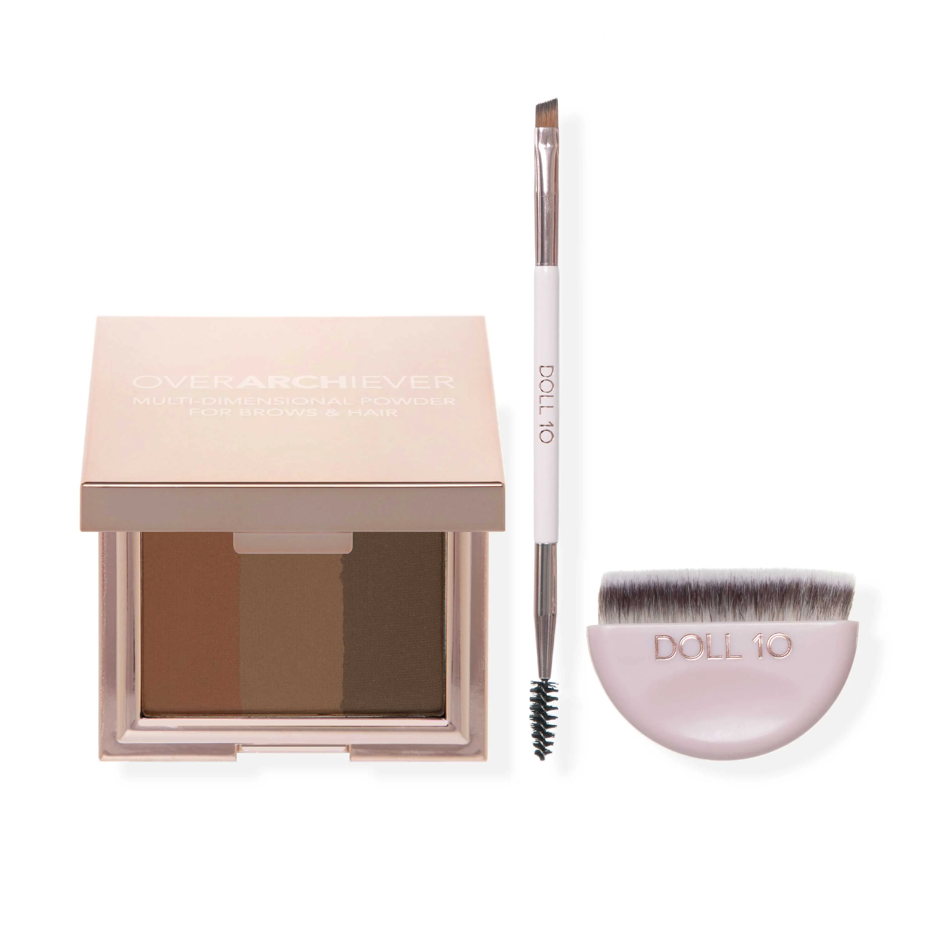 Multi-Dimensional Volume Powder for Brows & Hair with Brushes