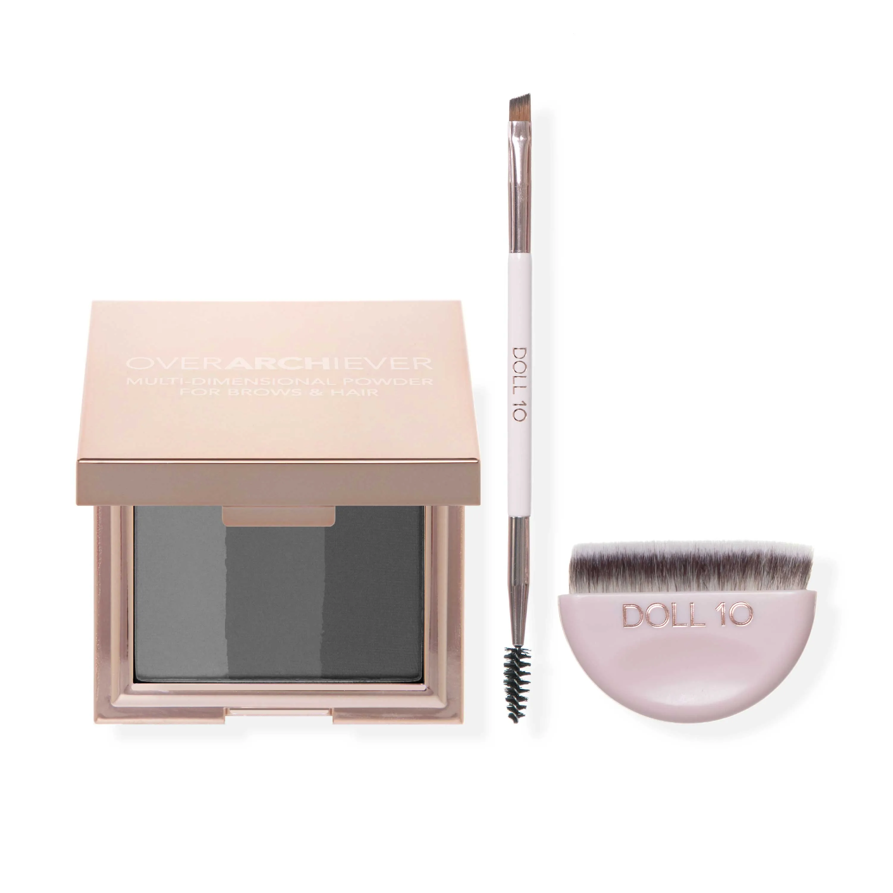 Multi-Dimensional Volume Powder for Brows & Hair with Brushes