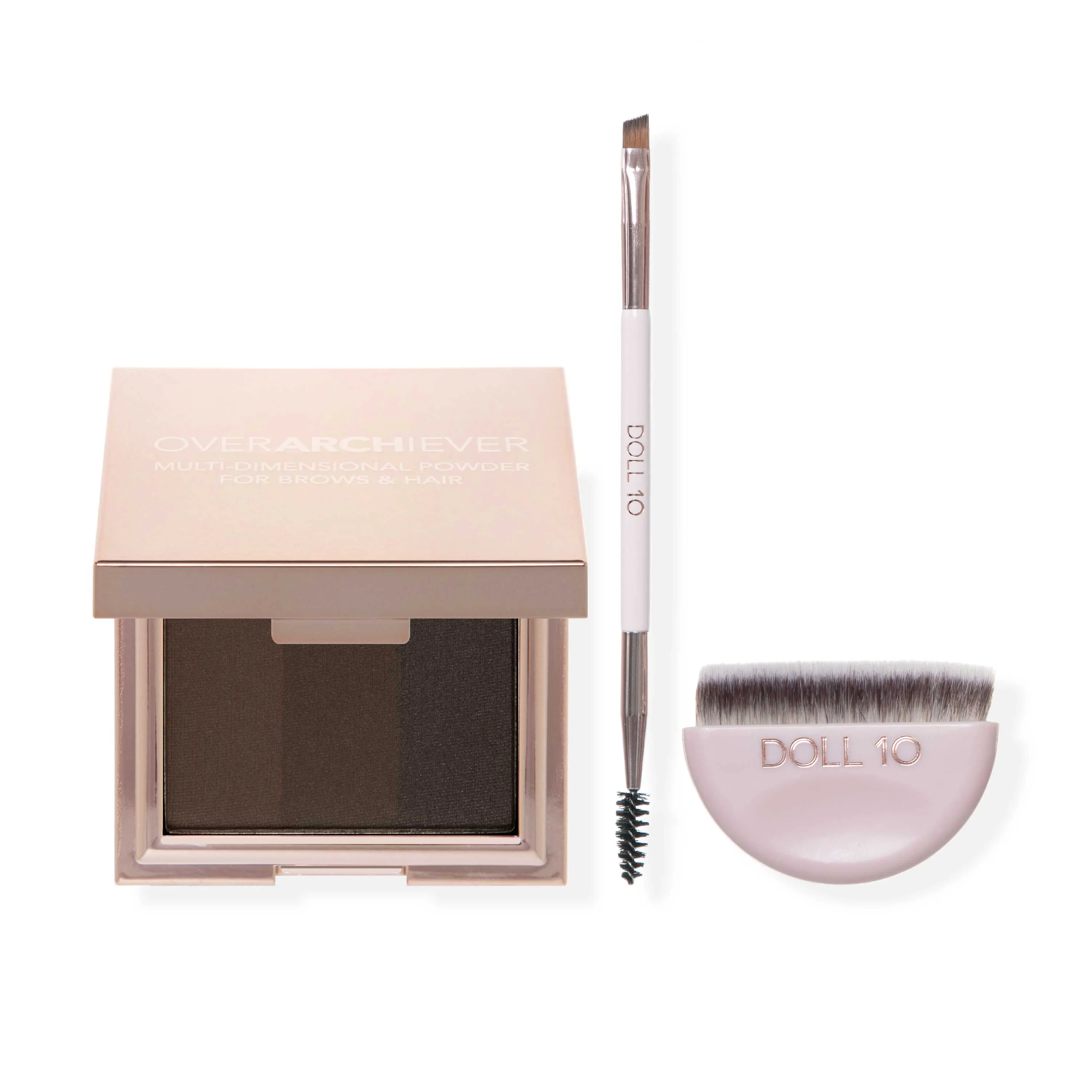 Multi-Dimensional Volume Powder for Brows & Hair with Brushes