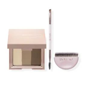 Multi-Dimensional Volume Powder for Brows & Hair with Brushes