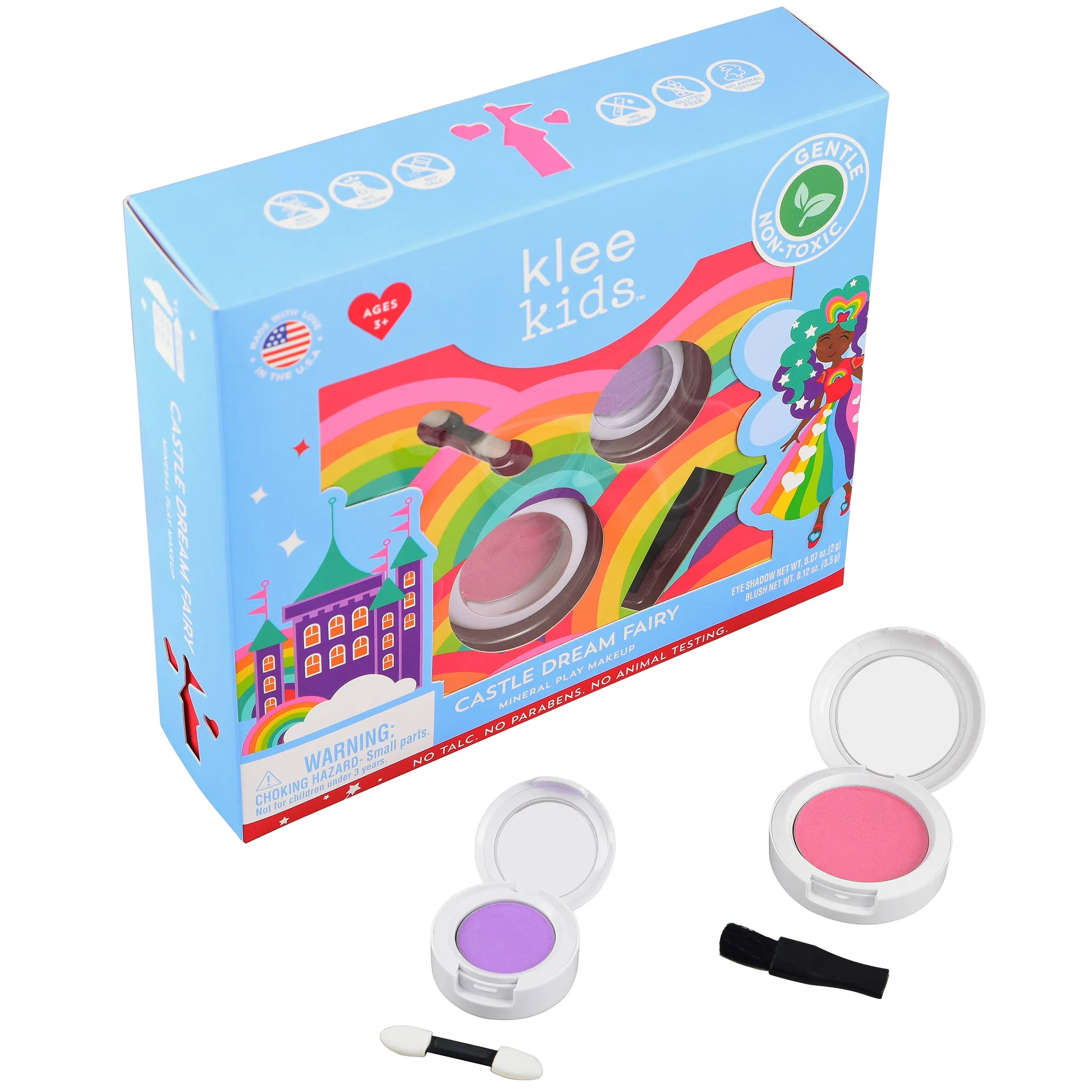 NEW!! Castle Dream Fairy - Klee Kids Play Makeup 2-PC Kit: Twinkle Magic Fairy