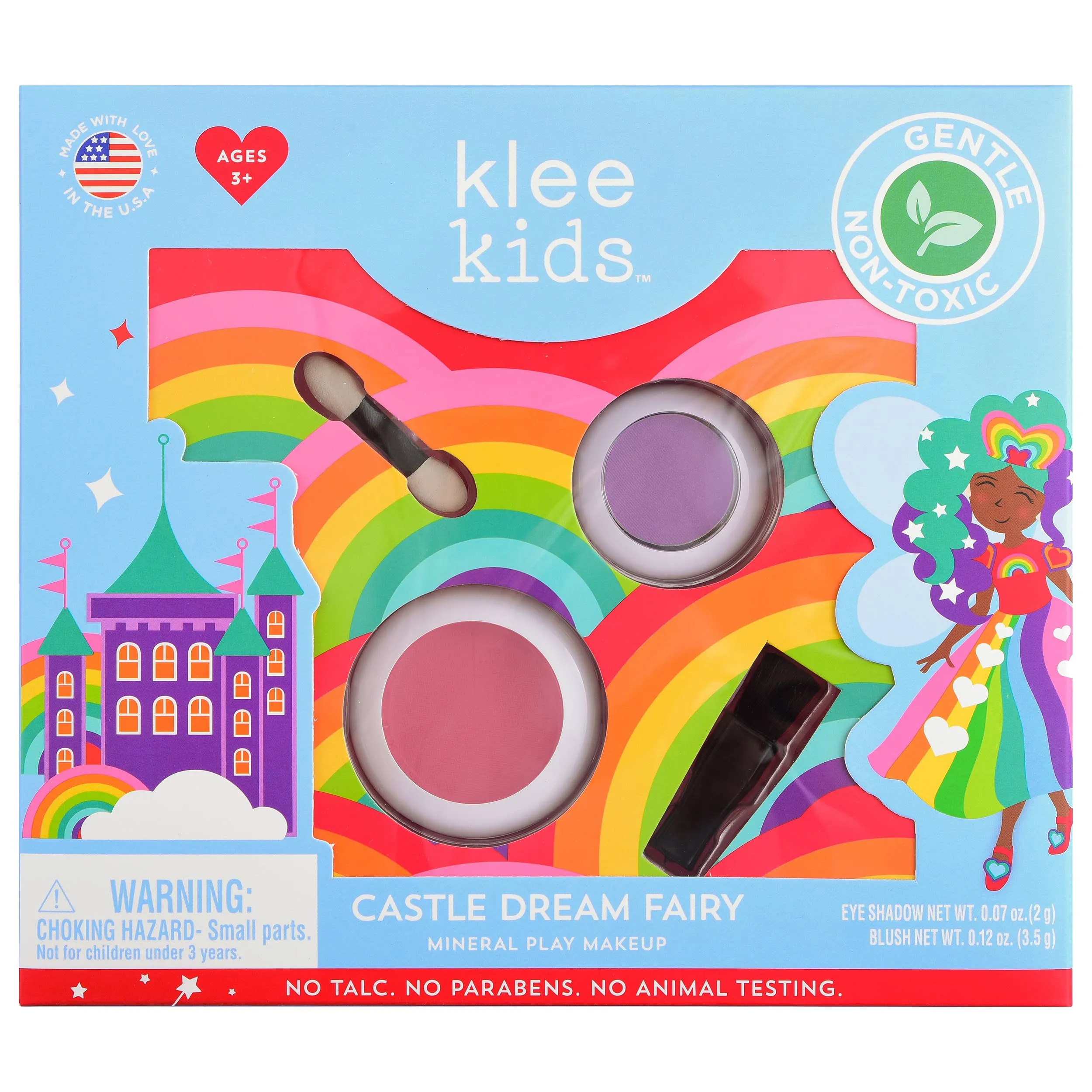 NEW!! Castle Dream Fairy - Klee Kids Play Makeup 2-PC Kit: Twinkle Magic Fairy