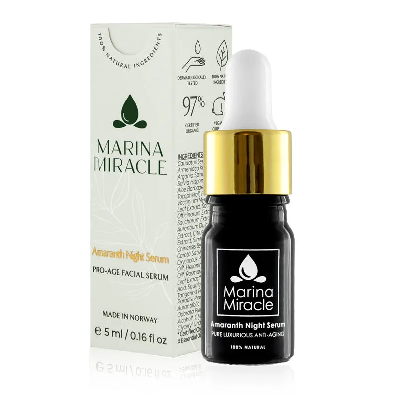 Night Serum - Amaranth Night Serum - 5 ml Small bottle