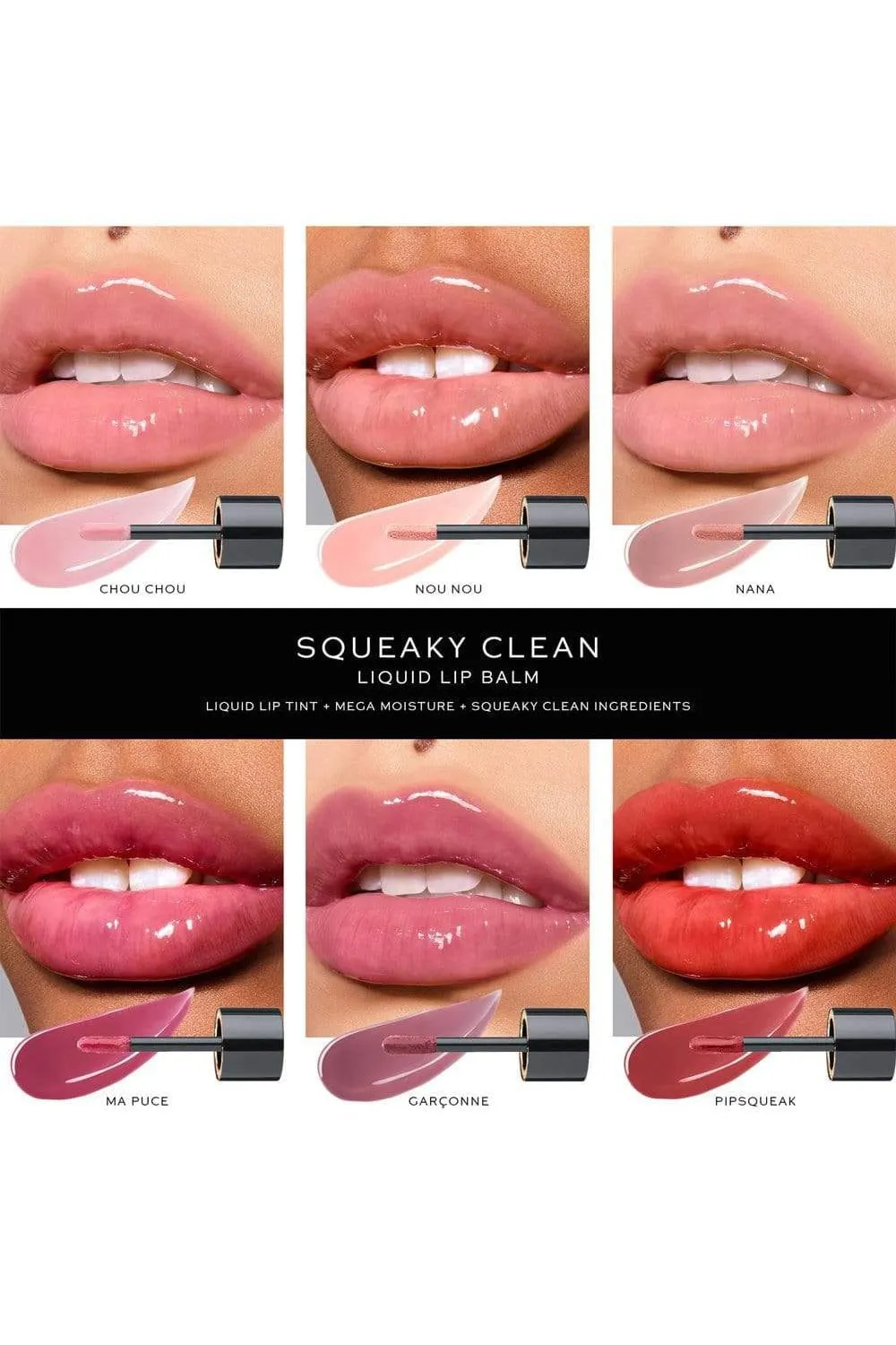 Nou Nou Squeaky Clean Liquid Lip Balm