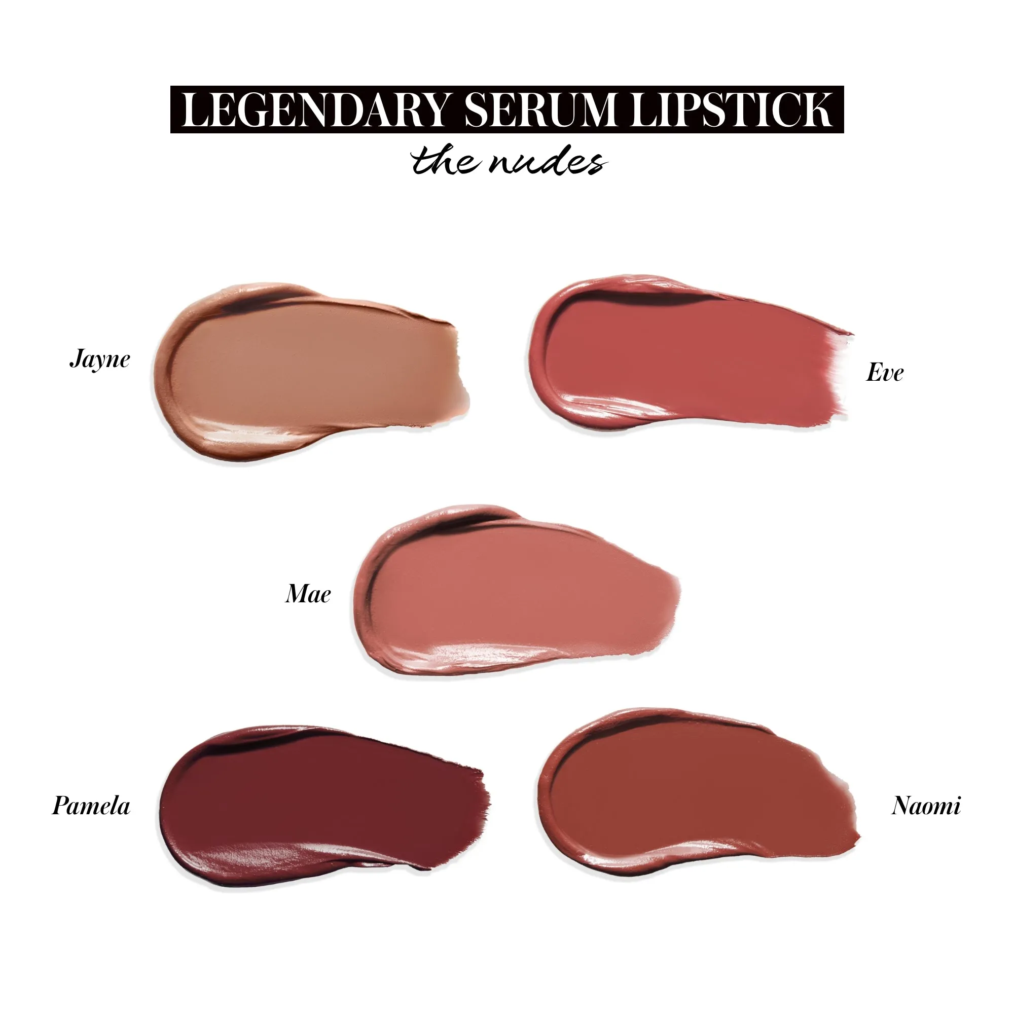 Nude Legendary Serum Lipstick