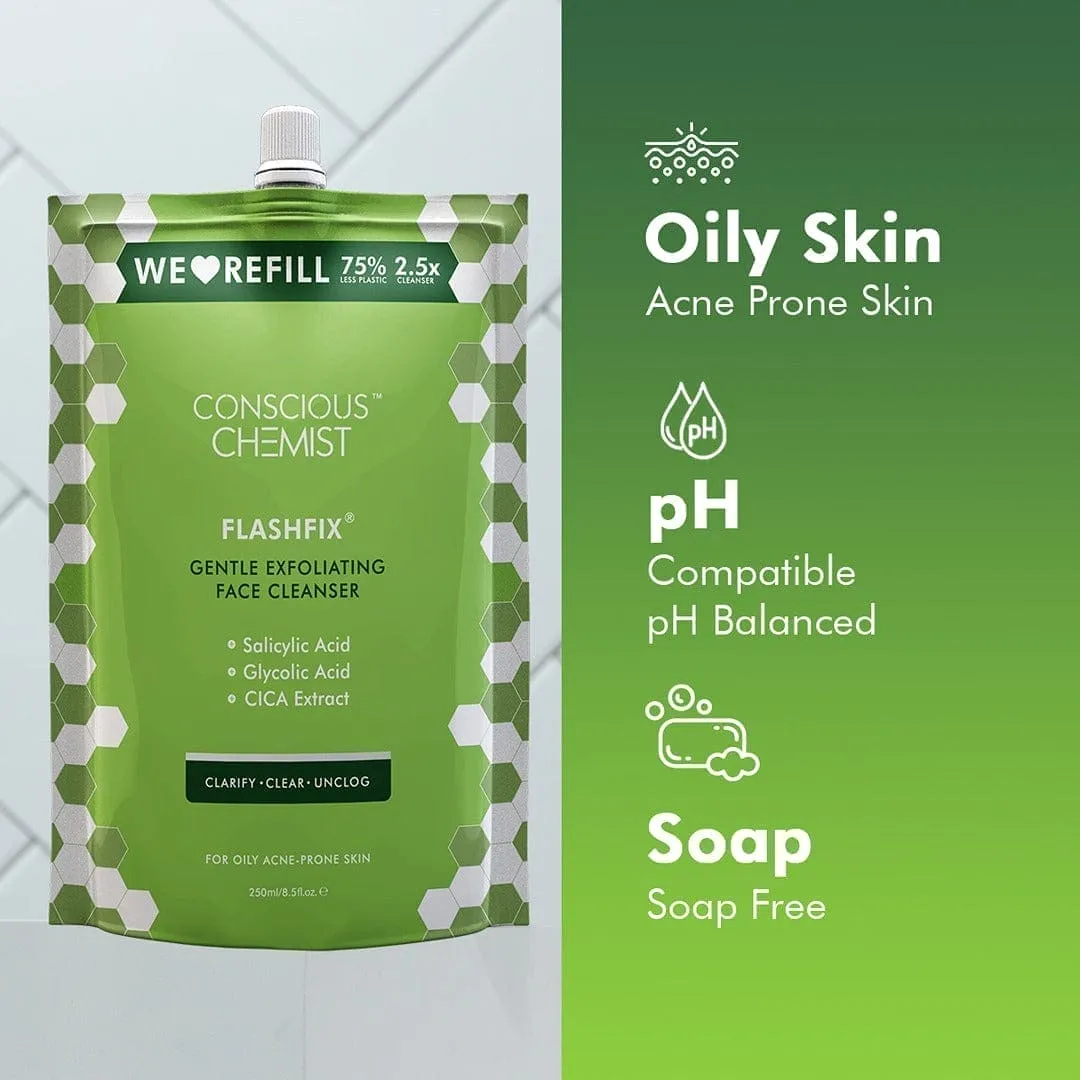 Oil Control Face Wash Refill | 70 Days Pack | 350 ml