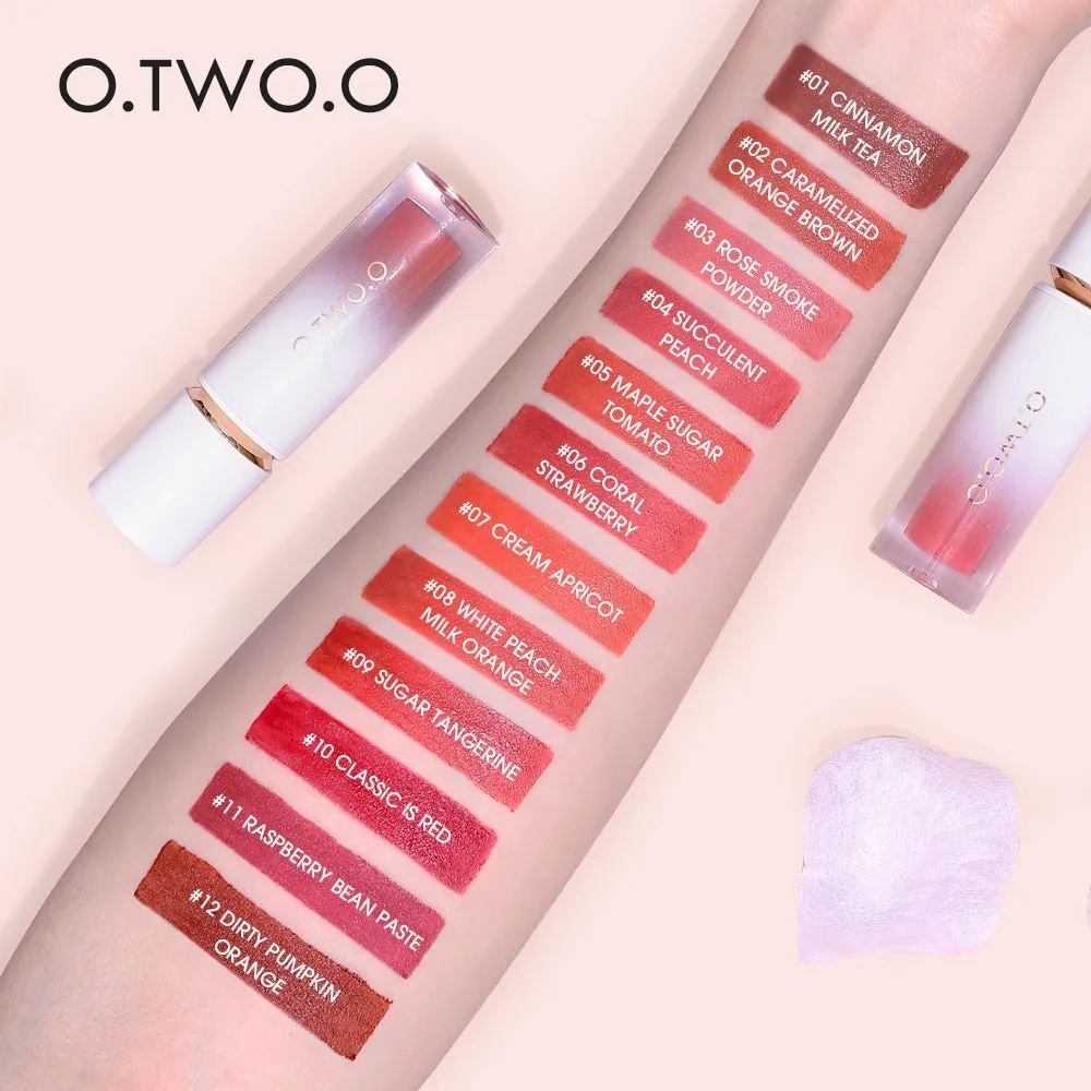 O.TWO.O MISTY CREAMY VELVET LIP MUD