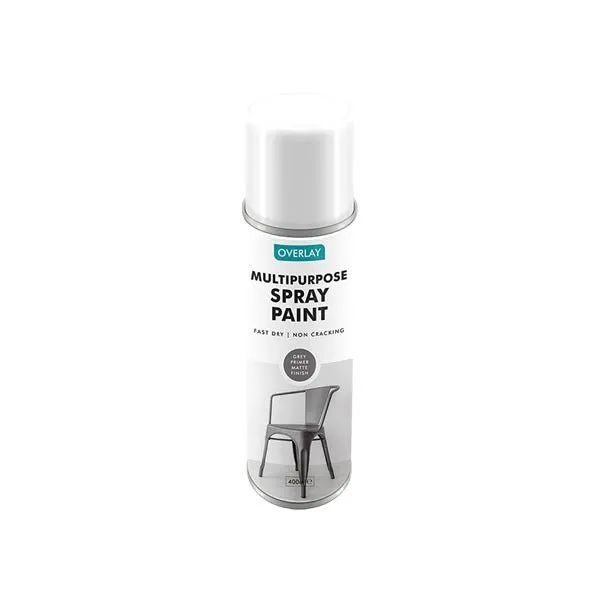 Overlay Spray Paint Grey Primer Matte 40