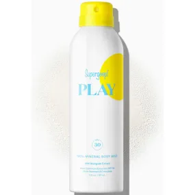 Play Sunscreen 100% Mineral Body Mist SPF 30