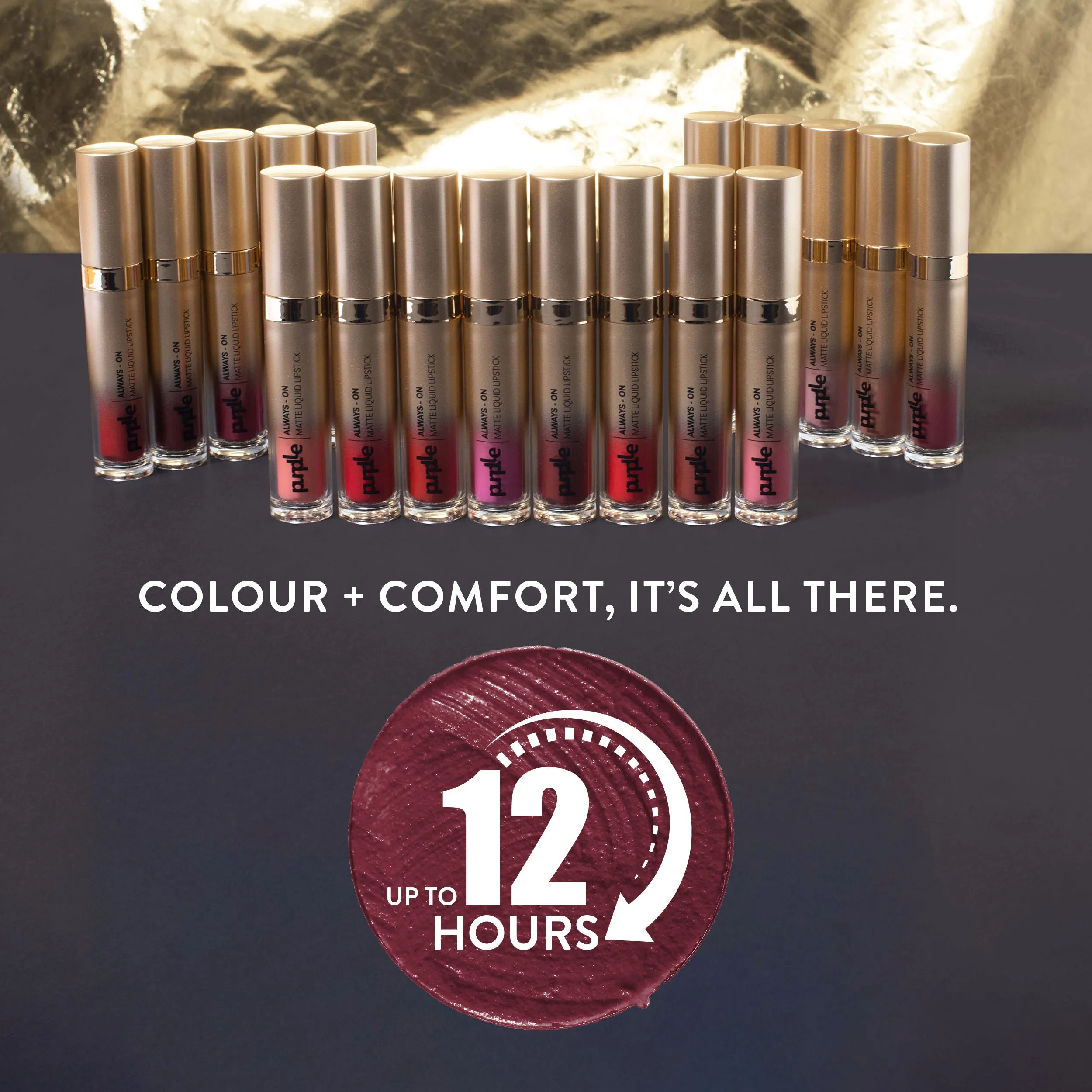 Purplle Always - On Matte Liquid Lipstick - Coffee Cake 05 (6.5ml)