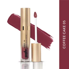 Purplle Always - On Matte Liquid Lipstick - Coffee Cake 05 (6.5ml)