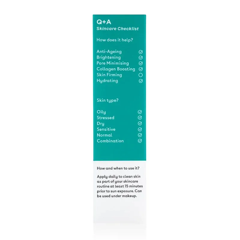 Q A Niacinamide Balancing Face Sunscreen SPF 50